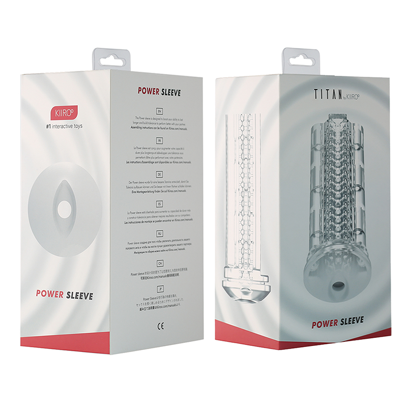 Kiiroo Titan Masturbator Cover Power + Performance | Niks.fi verkkokauppa