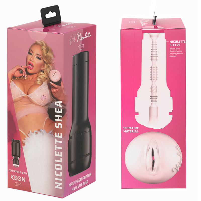 Kiiroo Feel Nicolette Shea Stars Collection Strokers | Niks.fi verkkokauppa