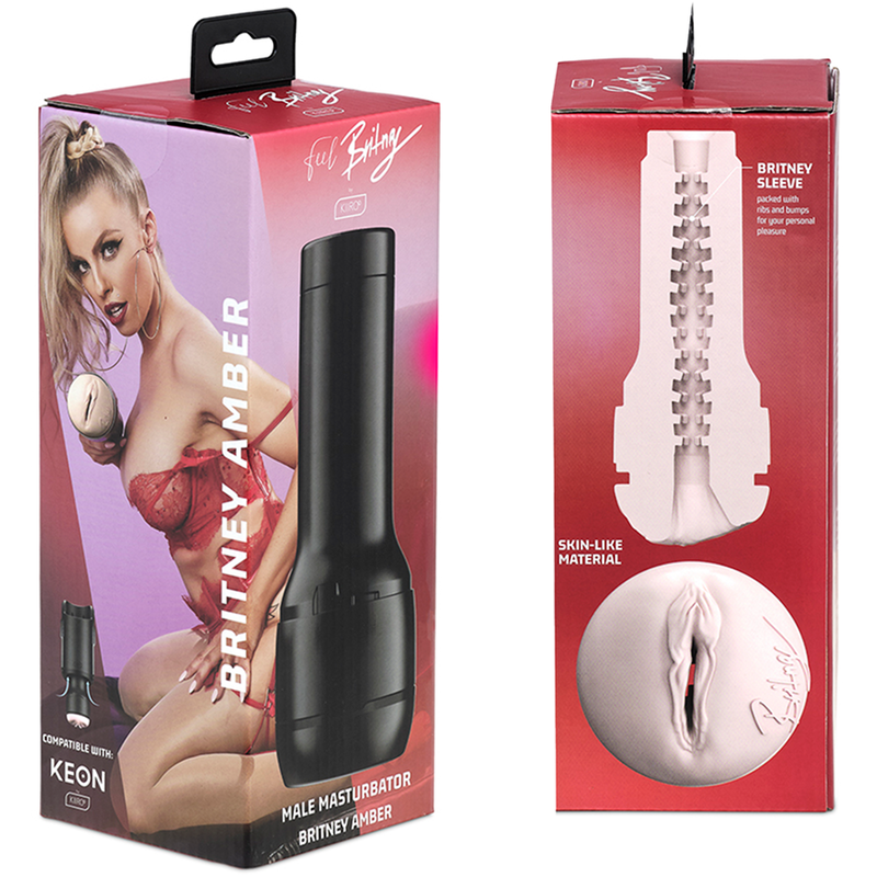 Kiiroo Pack Keon + Feel Britney Amber + Aqua Quality Lubricant 50 Ml | Niks.fi verkkokauppa