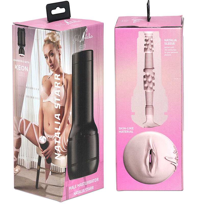 Kiiroo Keon + Feel Natalia Starr + Aqua Quality Lubricant 50 Ml | Niks.fi verkkokauppa