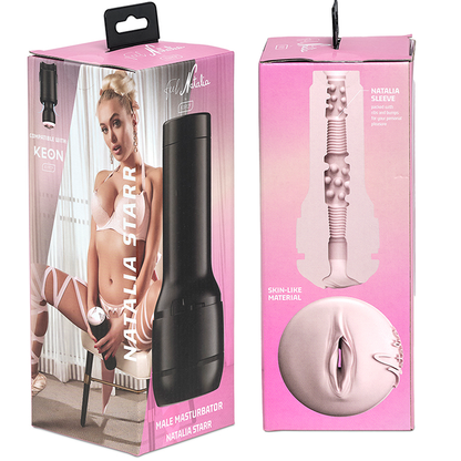 Kiiroo Keon + Feel Natalia Starr + Aqua Quality Lubricant 50 Ml | Niks.fi verkkokauppa