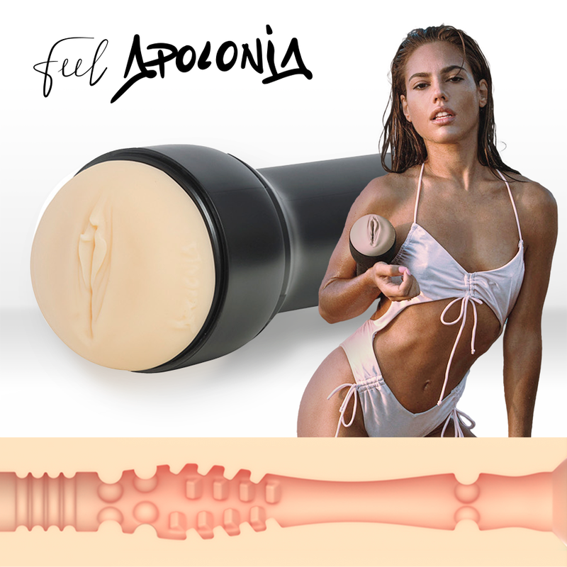 Kiiroo Keon + Feel Stroker Apolonia Lapiedra + Aqua Quality Lubricant 50 Ml | Niks.fi verkkokauppa