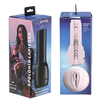 Kiiroo Keon + Feel Stroker Apolonia Lapiedra + Aqua Quality Lubricant 50 Ml | Niks.fi verkkokauppa