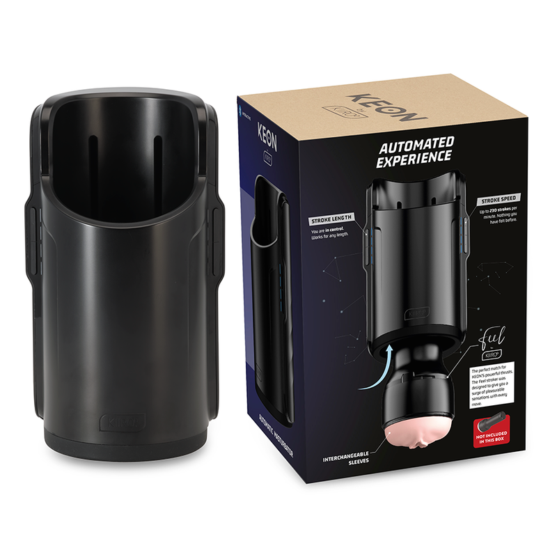 Kiiroo Keon + Feel Nicolette Shea Stroker + Aqua Quality Lubricant 50 Ml | Niks.fi verkkokauppa