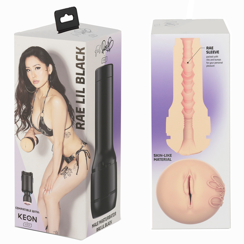 Kiiroo Keon + Feel Rae Lil Masturbator + Aqua Quality Lubricant 50 Ml | Niks.fi verkkokauppa