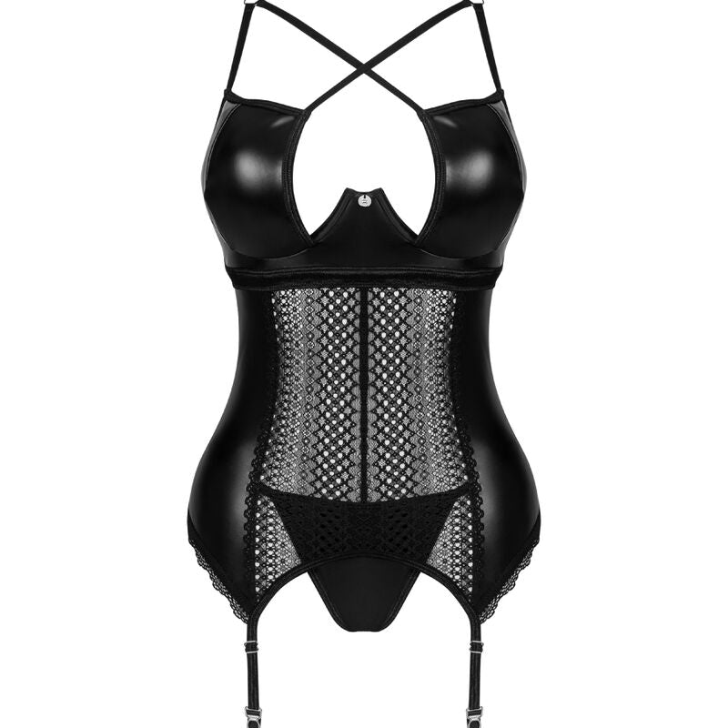 Obsessive Norides Corset & Thong M/L | Niks.fi verkkokauppa