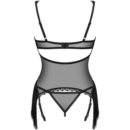 Obsessive Sherila Corset & Thong Xl/Xxl | Niks.fi verkkokauppa