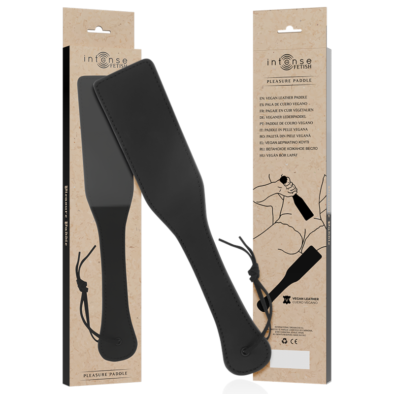 Intense Fetish Vegan Leather Paddle | Niks.fi verkkokauppa