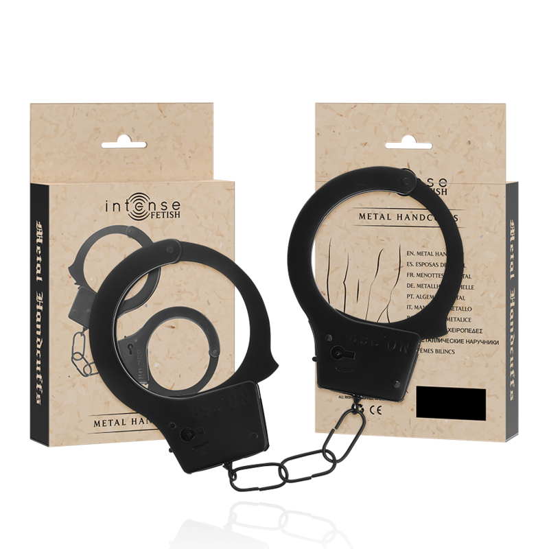 Intensefetish Metal Handcuffs | Niks.fi verkkokauppa