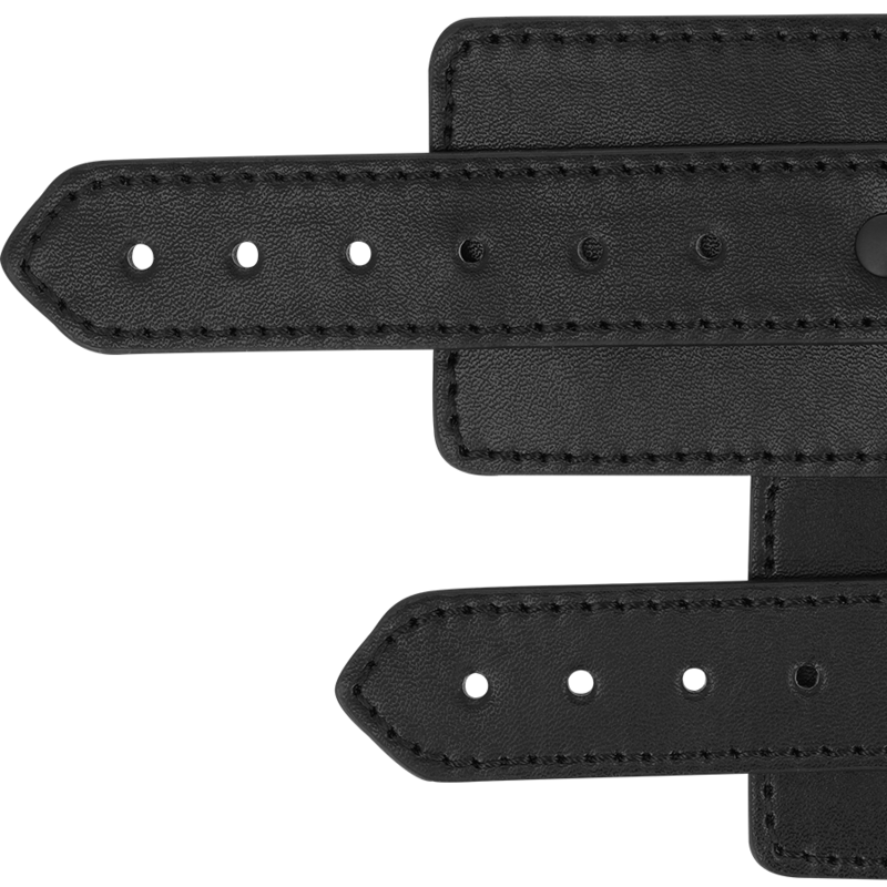 Intensefetish Vegan Leather Handcuffs | Niks.fi verkkokauppa