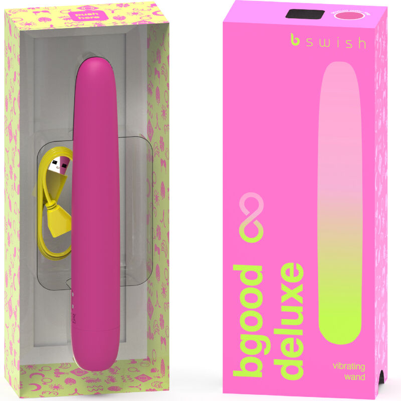 B Swish Bgood Infinite Deluxe Rechargeable Vibrator Pink Silicone | Niks.fi verkkokauppa