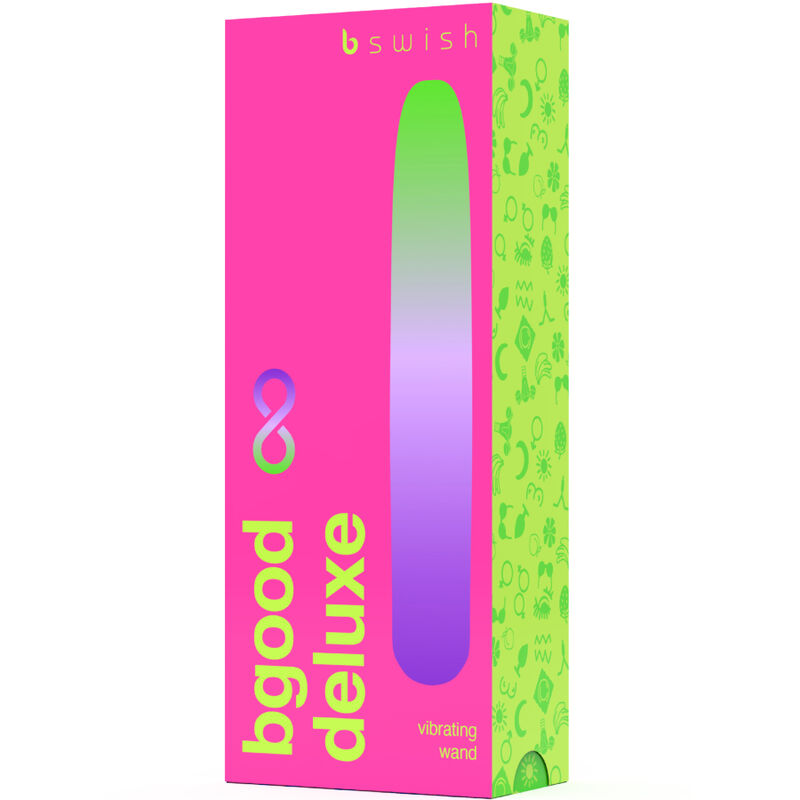 B Swish Bgood Infinite Deluxe Rechargeable Vibrator Blue Silicone | Niks.fi verkkokauppa