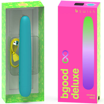 B Swish Bgood Infinite Deluxe Rechargeable Vibrator Blue Silicone | Niks.fi verkkokauppa