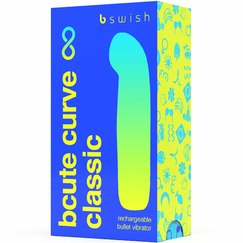 Bcute Curve Infinite Klassinen Ladattava Vibraattori Silikoni | Niks.fi verkkokauppa