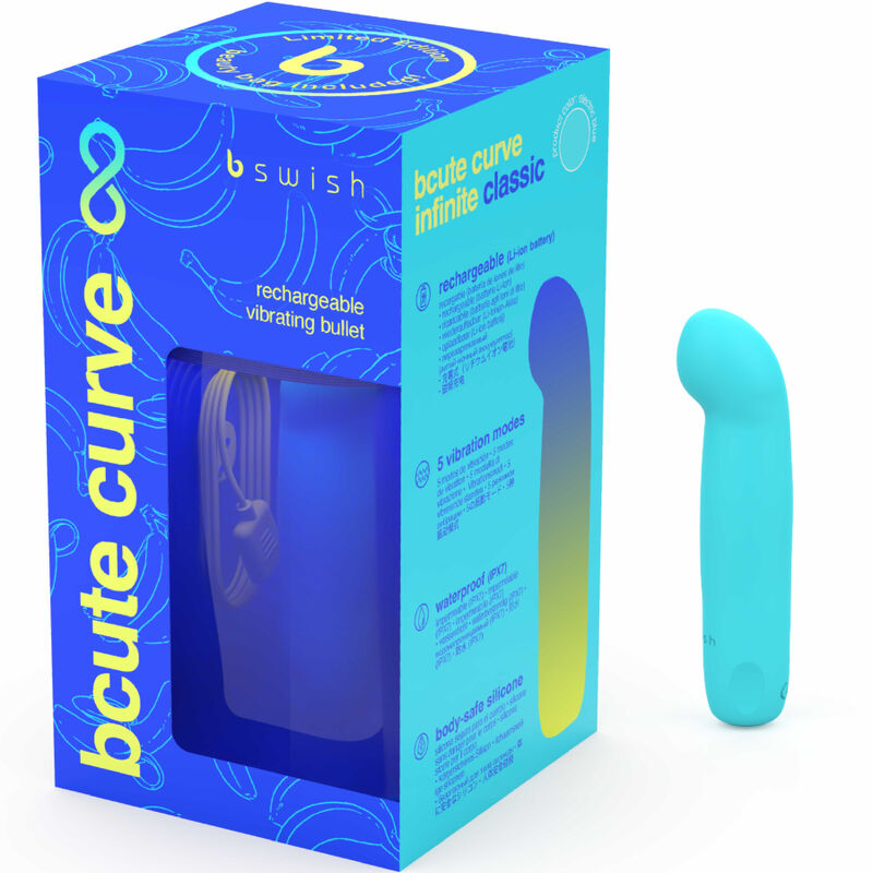 Bcute Curve Limited Edition Silikoni Ladattava Vibraattori | Niks.fi verkkokauppa