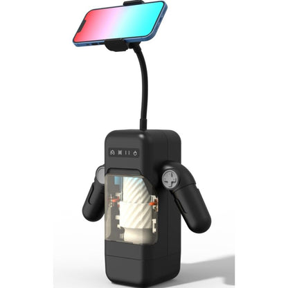 Game Cup Thrusting Vibration Masturbator With Heating Function And Mobile Support Black | Niks.fi verkkokauppa