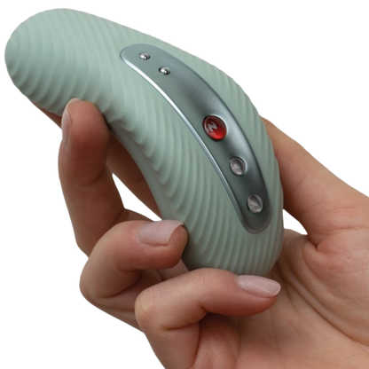 Fun Factory Laya Iii Rechargeable Lay-On Vibrator Sage Green | Niks.fi verkkokauppa