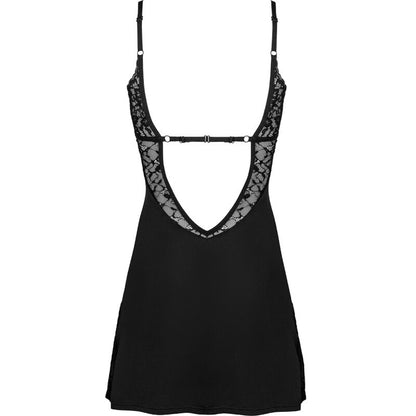 Obsessive Bellastia Chemise & Thong Xs/S | Niks.fi verkkokauppa