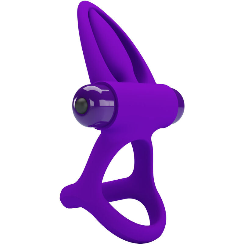 Pretty Love Vibrator Ring 10 Vibrations Violet Silicone | Niks.fi verkkokauppa