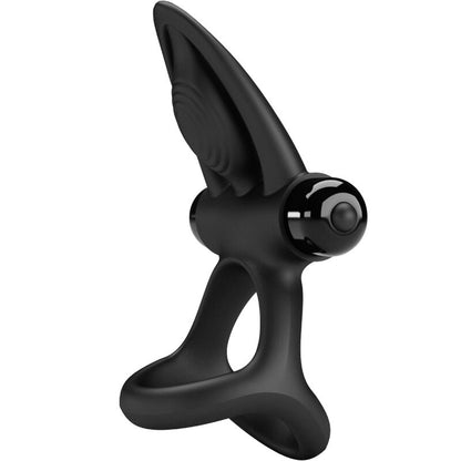 Pretty Love Vibrating Ring 10 Vibrations Black Silicone | Niks.fi verkkokauppa