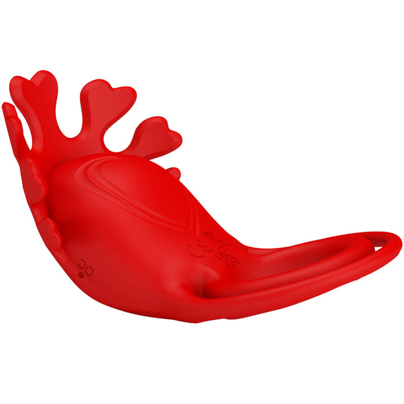 Pretty Love Ruben Vibrator Ring 7 Vibrations Silicone Red | Niks.fi verkkokauppa