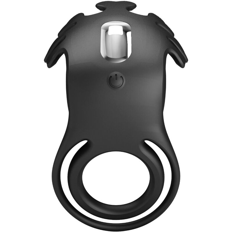 Pretty Love Ruben Vibrator Ring 7 Vibrations Black Silicone | Niks.fi verkkokauppa