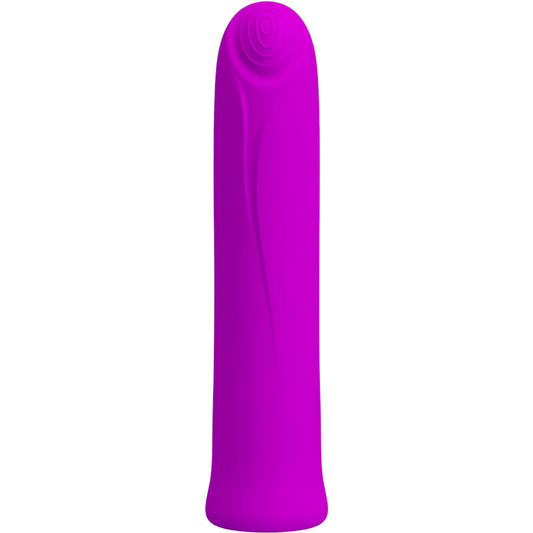 Pretty Love Curtis Mini Super Power Vibrator 12 Violet Silicone Vibrations | Niks.fi verkkokauppa