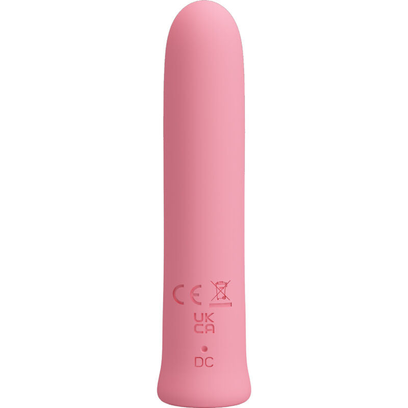 Pretty Love Curtis Mini Super Power Vibrator 12 Pink Silicone Vibrations | Niks.fi verkkokauppa