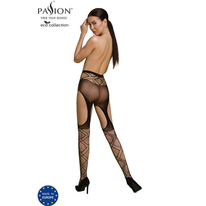 Passion Eco Collection Bodystocking Eco S005 Black | Niks.fi verkkokauppa