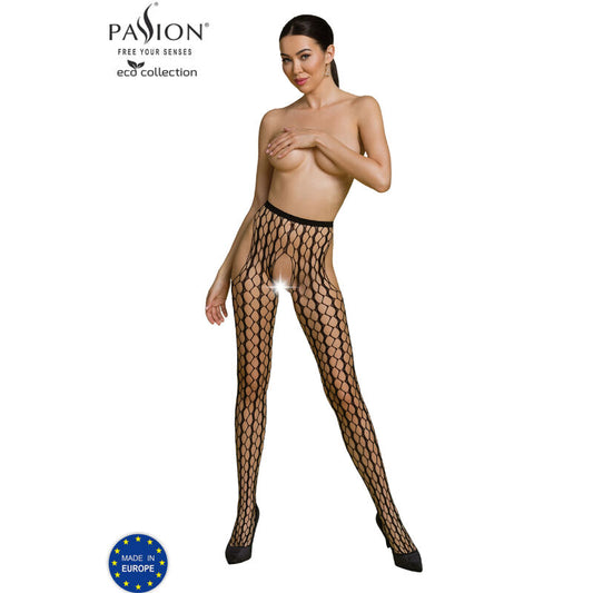 Passion Eco Collection Bodystocking Eco S007 Black | Niks.fi verkkokauppa
