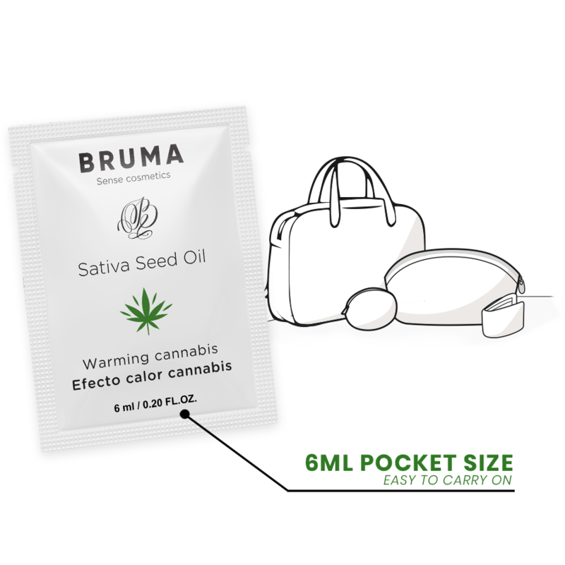 Sativa Seed Oil Sliding Gel Warming Cannabis Flavor 6 Ml | Niks.fi verkkokauppa