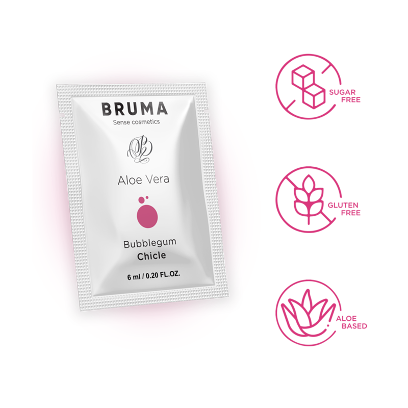 Aloe Vera Sliding Gel Bubblegum Flavor 6 Ml | Niks.fi verkkokauppa