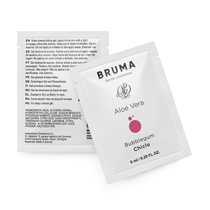 Aloe Vera Sliding Gel Bubblegum Flavor 6 Ml | Niks.fi verkkokauppa