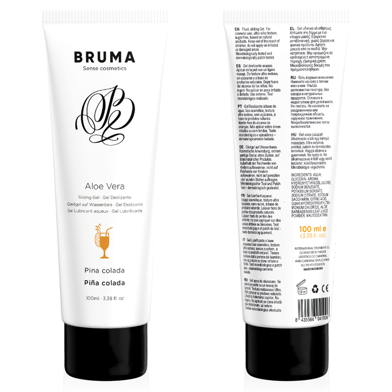 Bruma Aloe Vera Sliding Gel Pina Colada Flavor 100 Ml | Niks.fi verkkokauppa