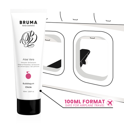 Bruma Aloe Vera Sliding Gel Bubblegum Flavor 100 Ml | Niks.fi verkkokauppa