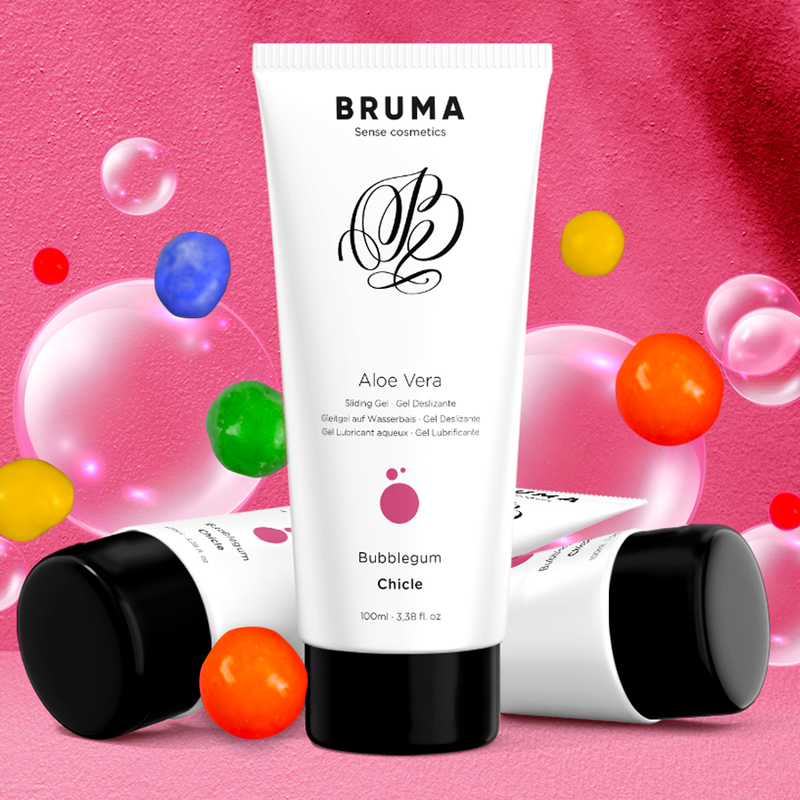 Bruma Aloe Vera Sliding Gel Bubblegum Flavor 100 Ml | Niks.fi verkkokauppa