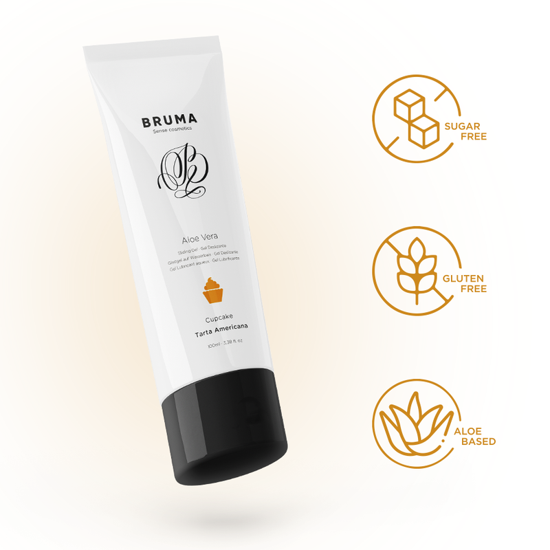 Bruma Aloe Vera Sliding Gel Cupcake Flavor 100 Ml | Niks.fi verkkokauppa