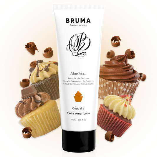 Bruma Aloe Vera Sliding Gel Cupcake Flavor 100 Ml | Niks.fi verkkokauppa