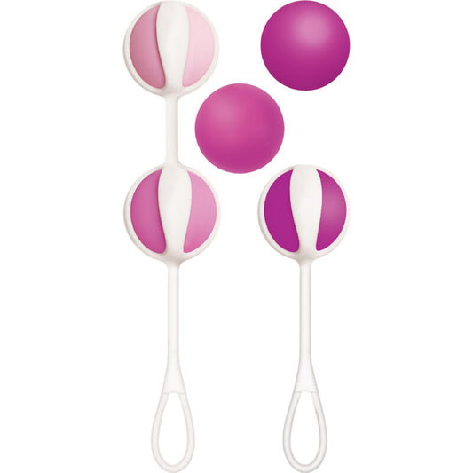 G-Vibe Set 5 Geisha Balls3 Pink | Niks.fi verkkokauppa
