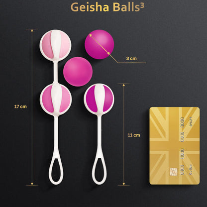G-Vibe Set 5 Geisha Balls3 Pink | Niks.fi verkkokauppa