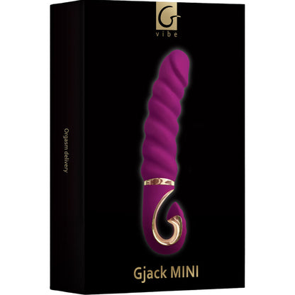 G-Vibe Gjack Mini Purple Silicone Vibrator | Niks.fi verkkokauppa