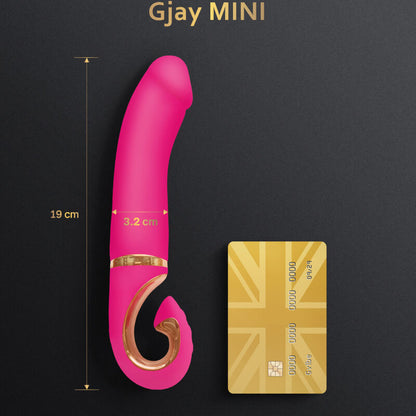 G-Vibe Gjay Mini Pink Silicone Vibrator | Niks.fi verkkokauppa