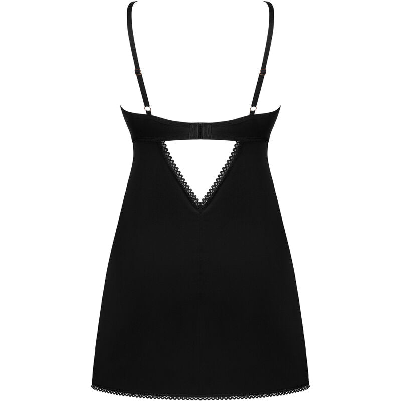 Obsessive Rosenty Chemise & Thong Xs/S | Niks.fi verkkokauppa