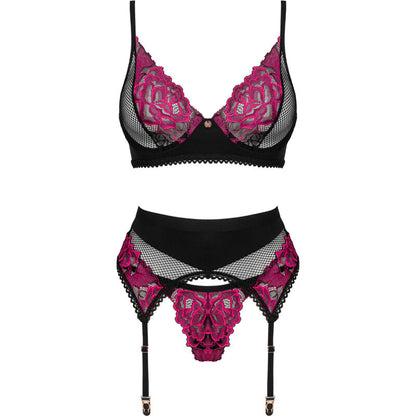 Obsessive Rosenty Set Three Pieces Xs/S | Niks.fi verkkokauppa