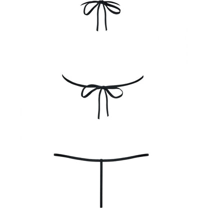 Obsessive Teddy Luiza Black S/M | Niks.fi verkkokauppa