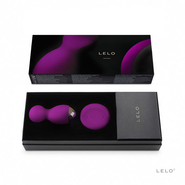 Lelo Badge Hula Balls Purple | Niks.fi verkkokauppa