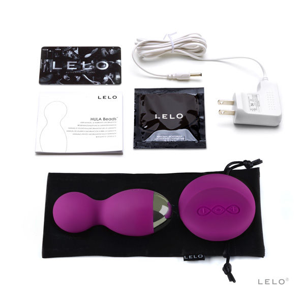 Lelo Badge Hula Balls Purple | Niks.fi verkkokauppa
