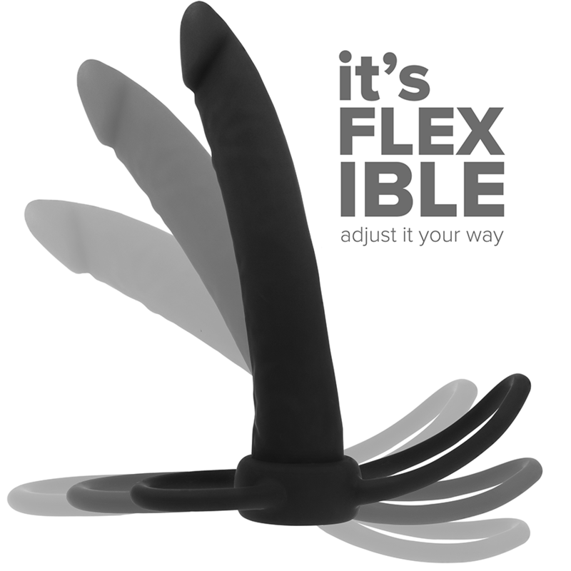 Mythologycobi Onyx Anal Dildo With Cock And Testicle Ring 13 Silicone Cm | Niks.fi verkkokauppa