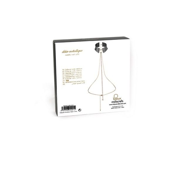 Bijoux D…Sir M…Tallique Black Metallic Necklace | Niks.fi verkkokauppa