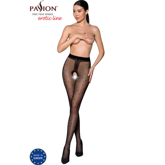 Passion Tiopen 018 Black Tights 1/2 20 Den | Niks.fi verkkokauppa